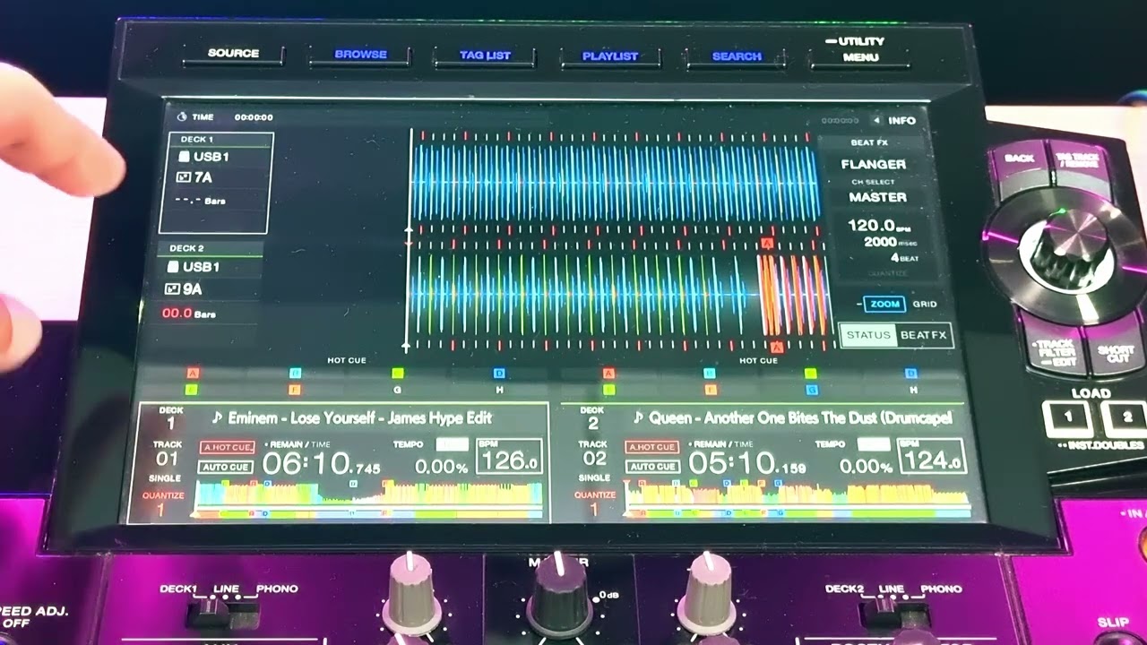 Pioneer DJ XDJ - RX3 သင်တန်းဗီဒီယို အပိုင်း ( ၂ ) Touch Screen 01