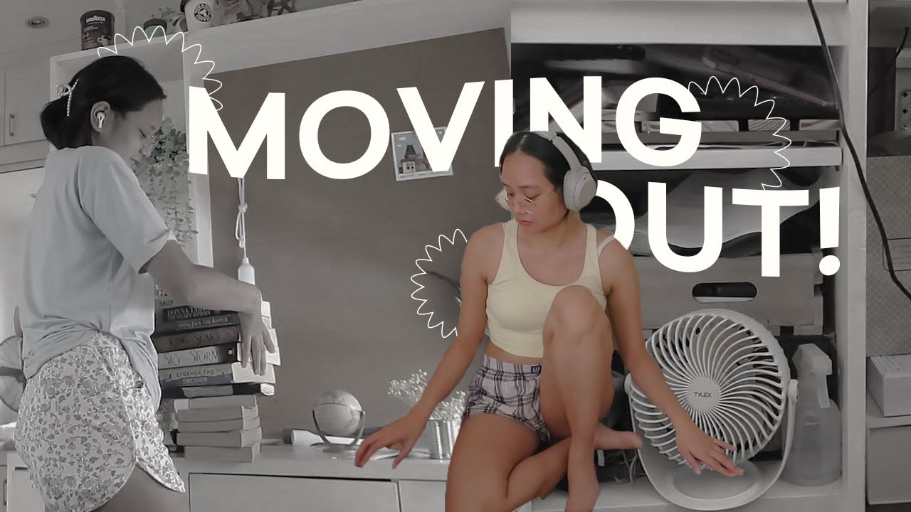 🗑️ MOVING OUT | declutter and organize my room with me