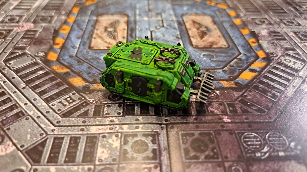 Legions Imperialis Painting Video - Salamanders