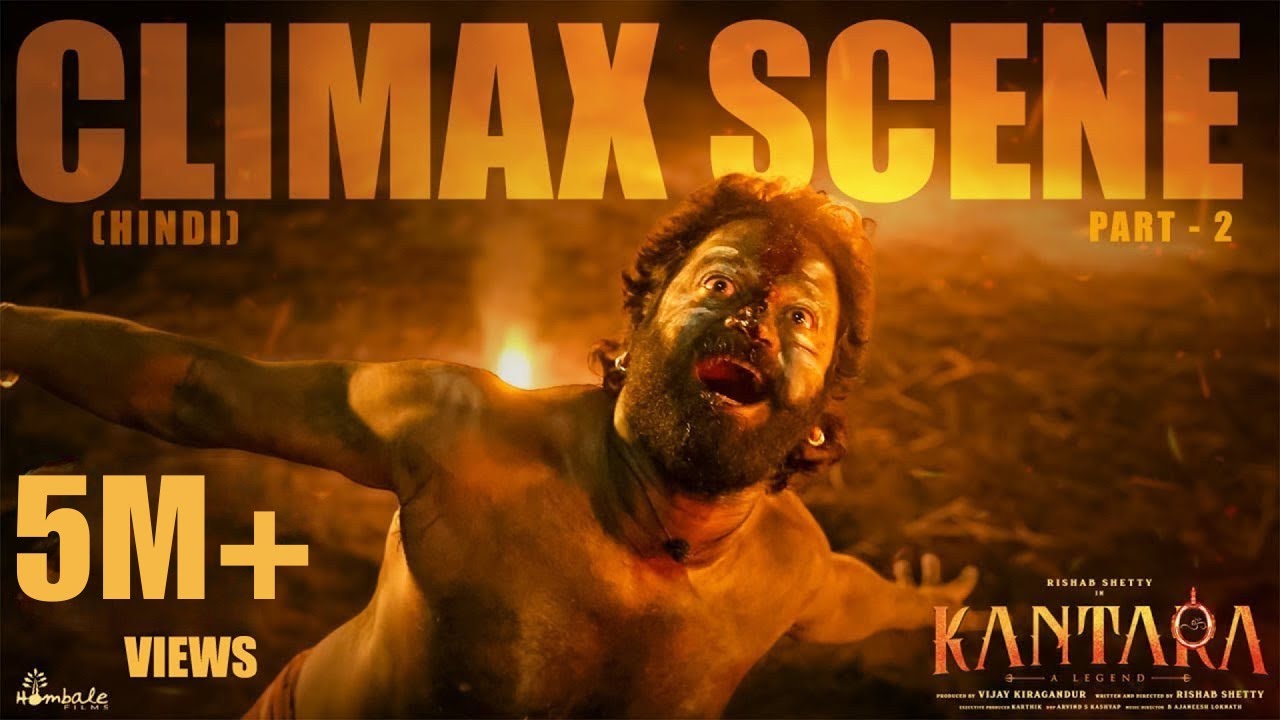 Kantara - Climax Scene Part 2 | Hindi Scene | Rishab Shetty | Achyth Kumar | Hombale Films
