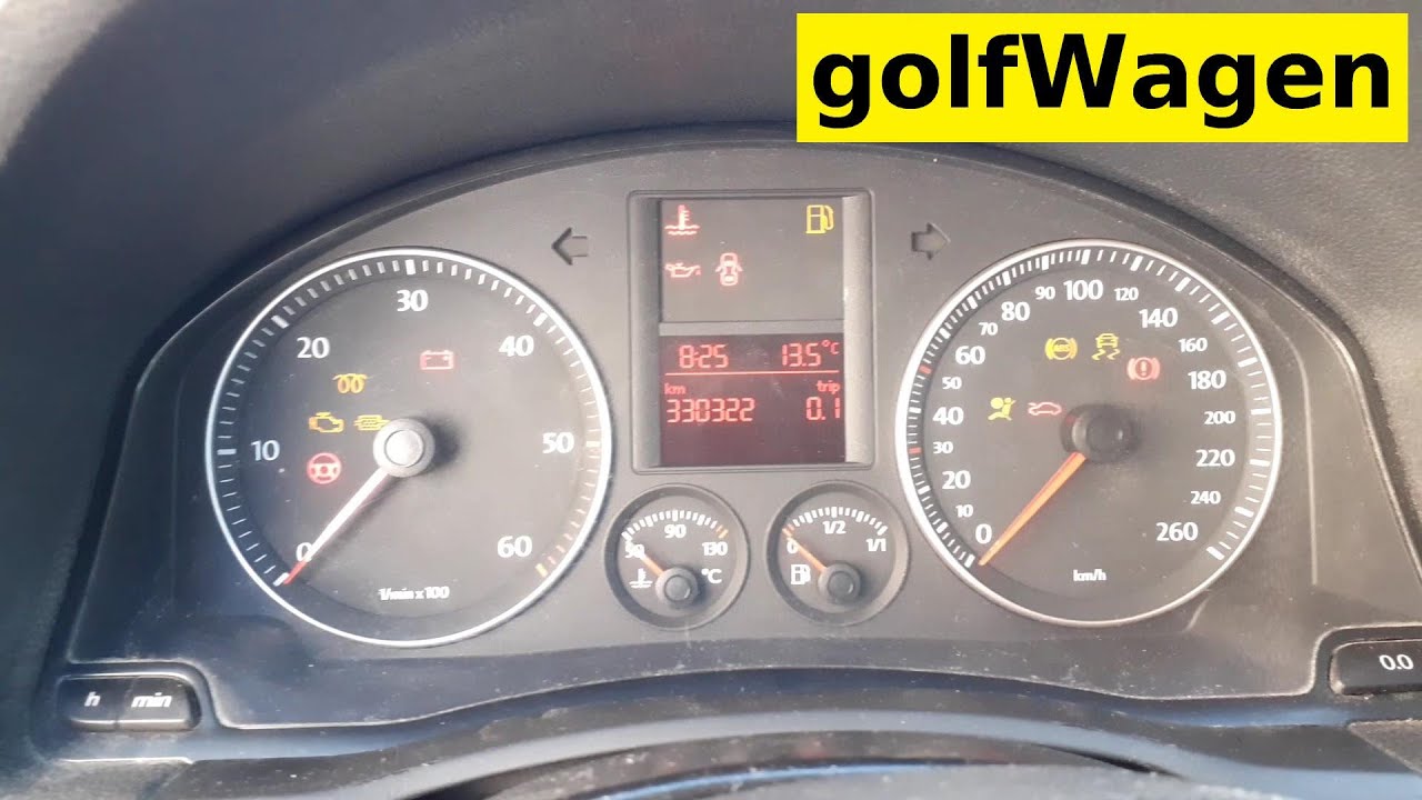 VW Golf 5 ABS light 01276