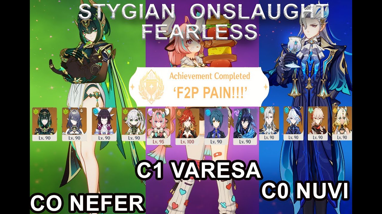6.3 Stygain onslaught fearless mode. F2p struggle. 
