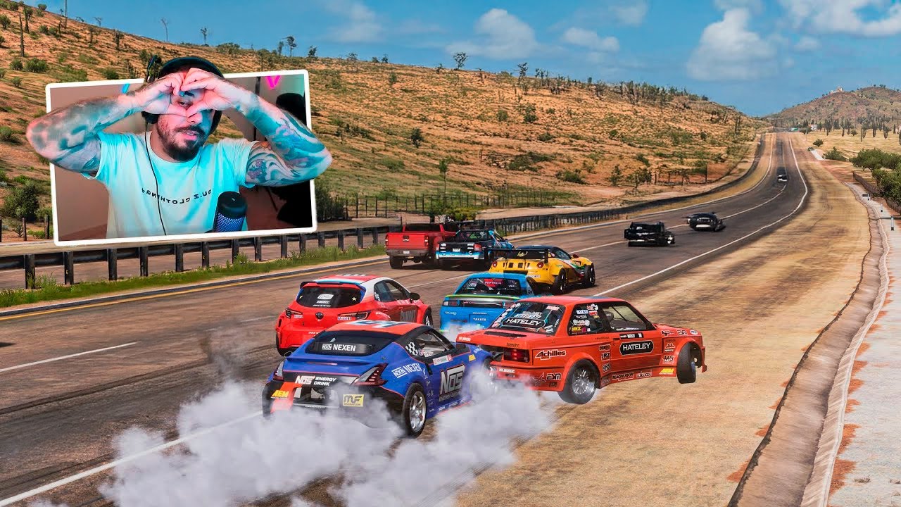 ARRASTÃO NA RODOVIA COM CARRO DE DRIFT - FORZA HORIZON 5
