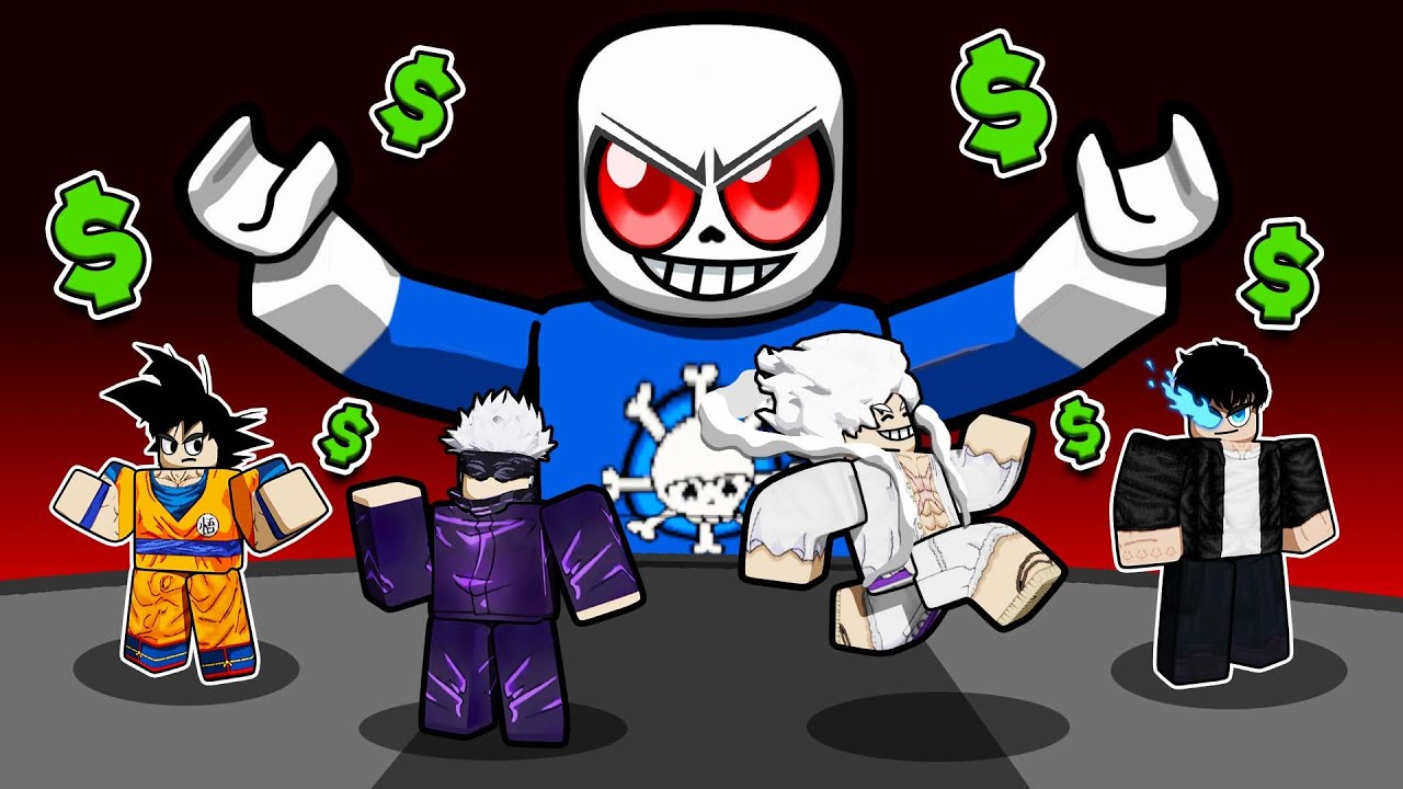 Spending Robux For The MOST Overpowered Anime Characters On Roblox