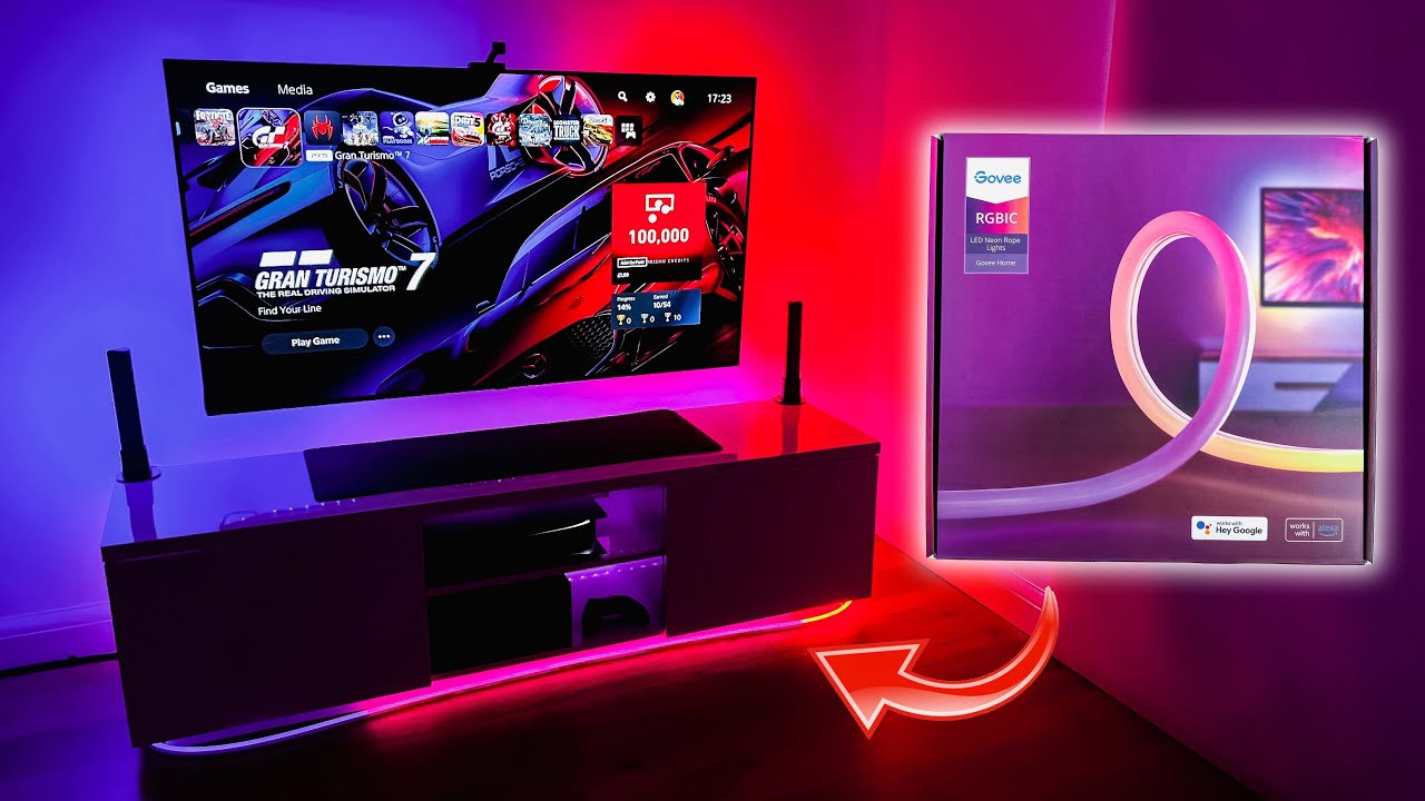 BEST LED STRIP EVER?! | NEW Govee Neon Rope Lights with Govee Immersion Kit Review