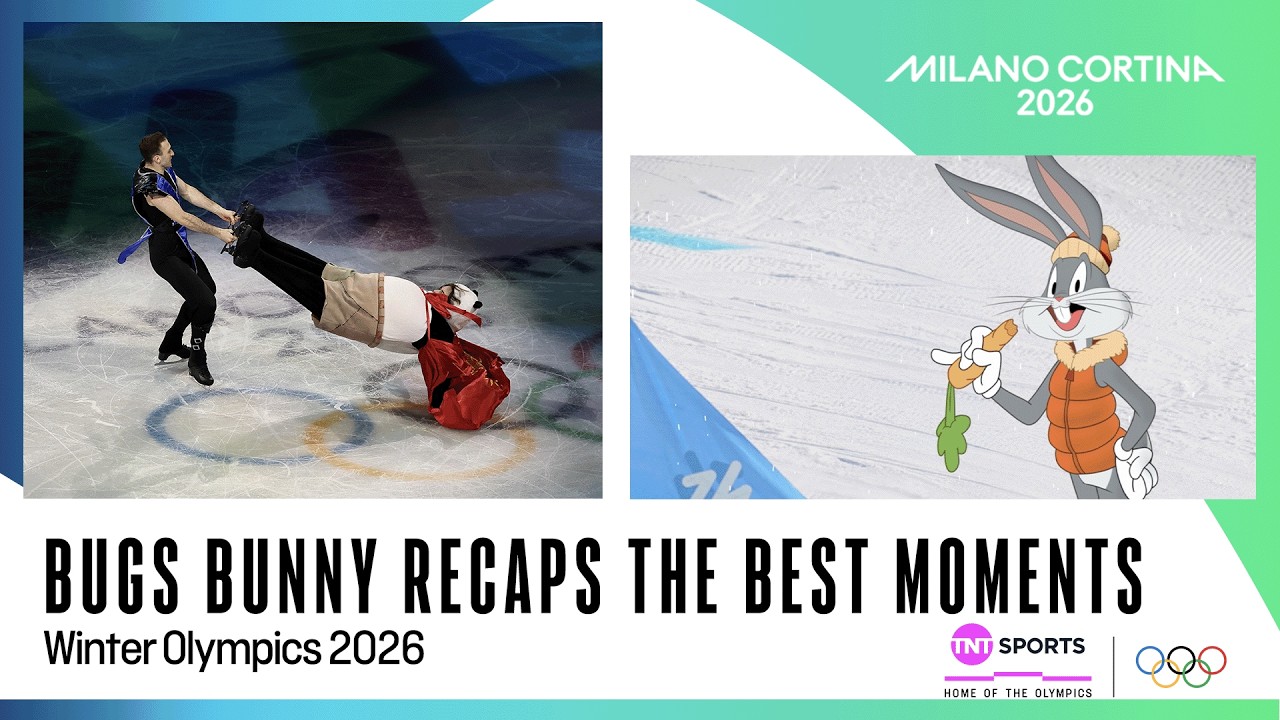 The best moments of Milano Cortina 2026 with Bugs Bunny 💕