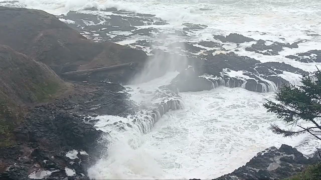 Cook's chasm at Cape Perpetua