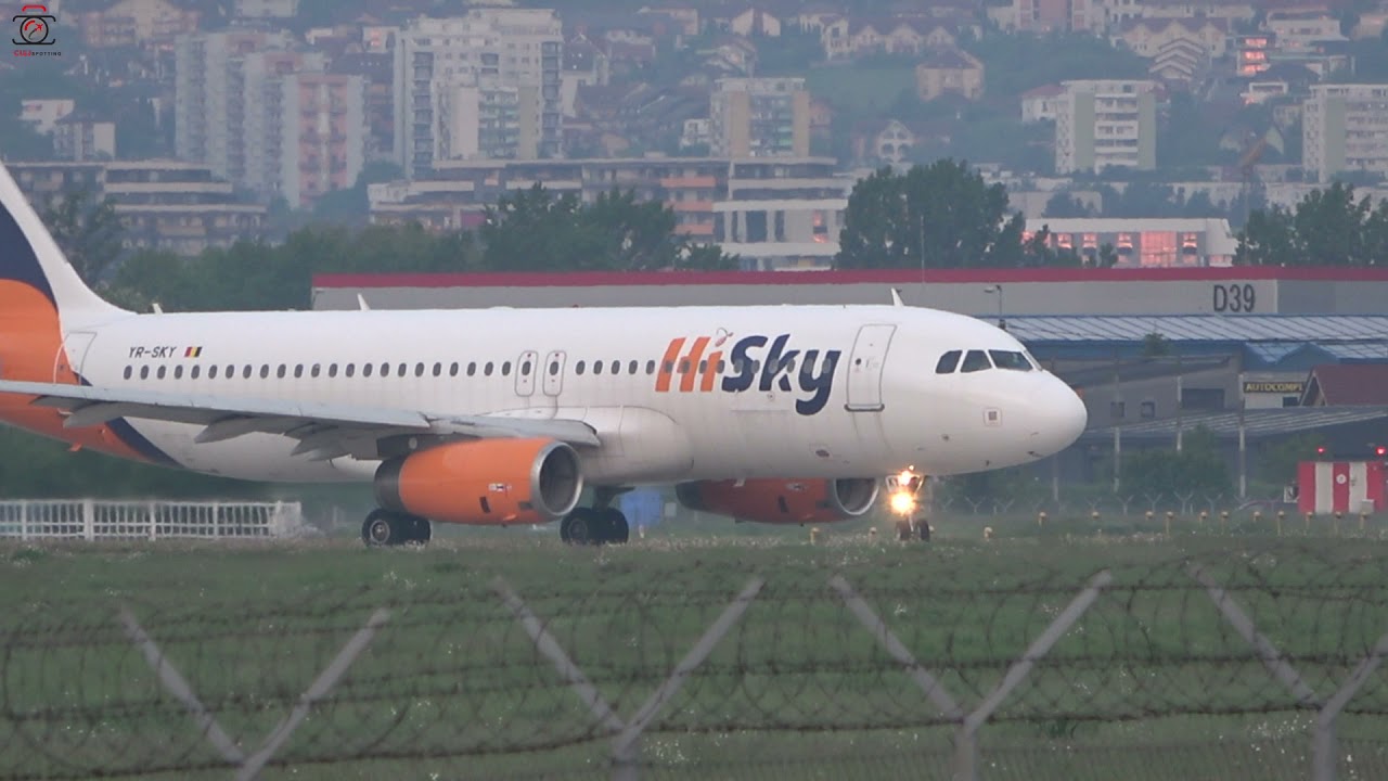 ClujAirport Spotting: The one with first rendezvous with HiSky at #CLJ