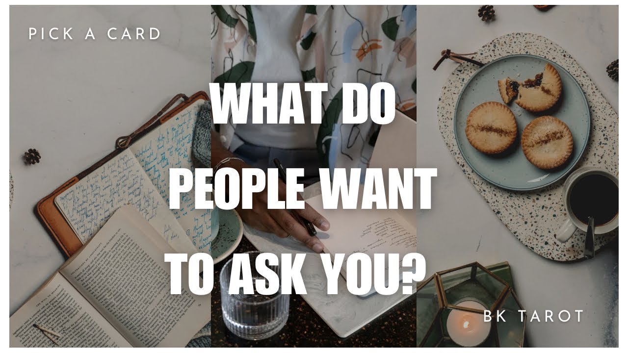 PICK A CARD 🔮 - WHAT DO PEOPLE WANT TO ASK YOU?! 👀💡🧲😎🌟😋🥰