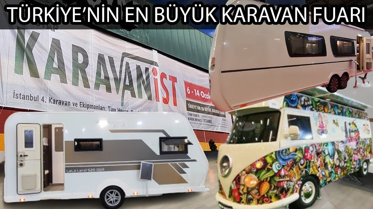 Крупнейшая в Турции ярмарка караванов Karavanist 2024