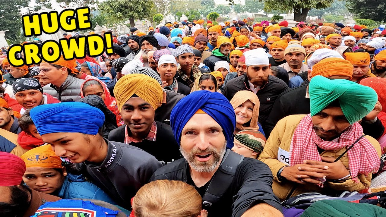 American Family Explores Sikh Golden Temple on Festival Day! | Amritsar, India 🇮🇳