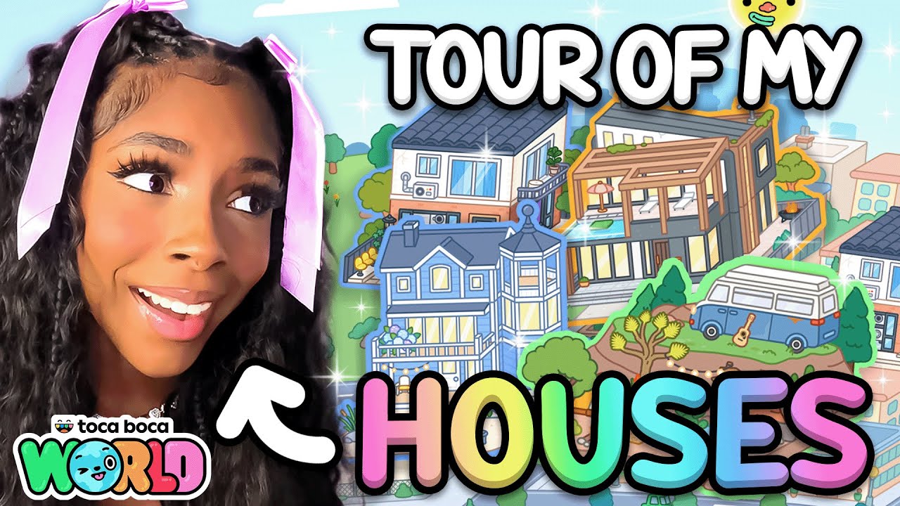 Tour Of ALL My TOCA LIFE WORLD HOUSES! (ALOT) 🏡| With Voice 🔈 | Toca Life World Roleplay