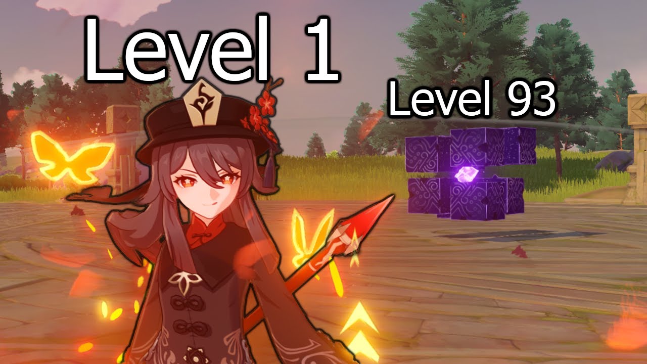 Level 1 Hu Tao fights a level 90 boss... Genshin Impact