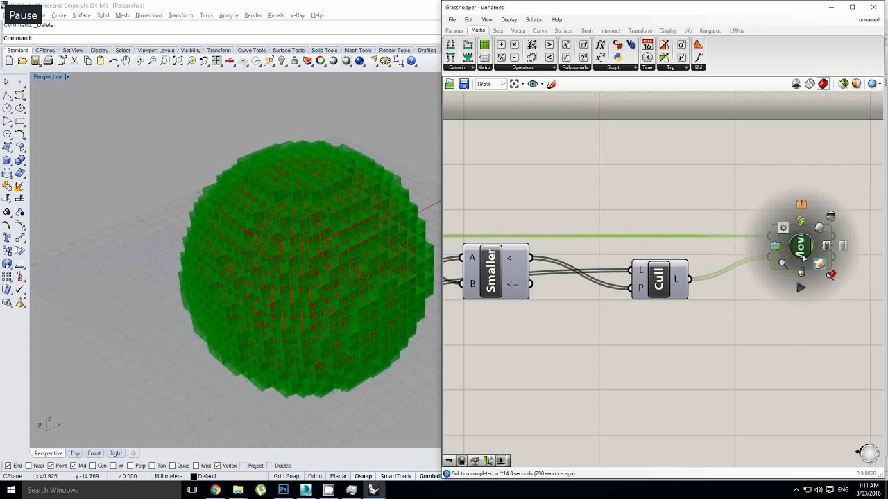 Grasshopper - Voxelising Tutorial