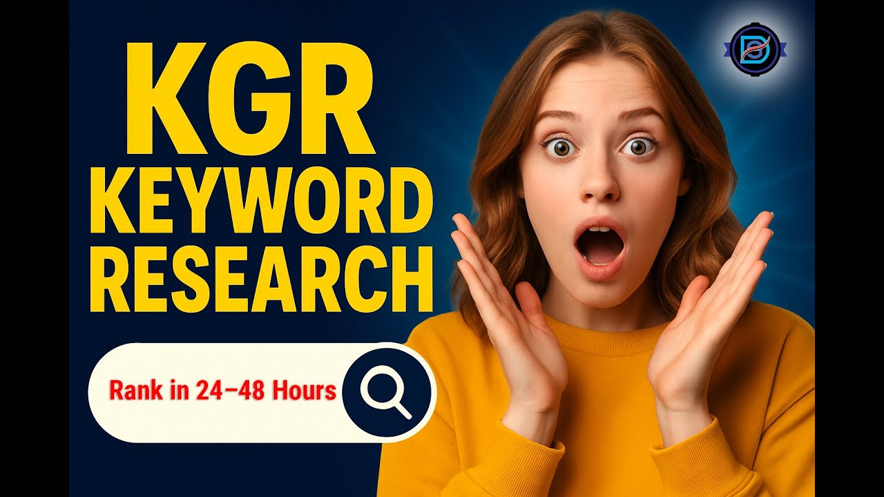 KGR Keyword Research | Keyword Golden Ratio I Rank in 24&ndash;48 Hours | Digital Skill Technology