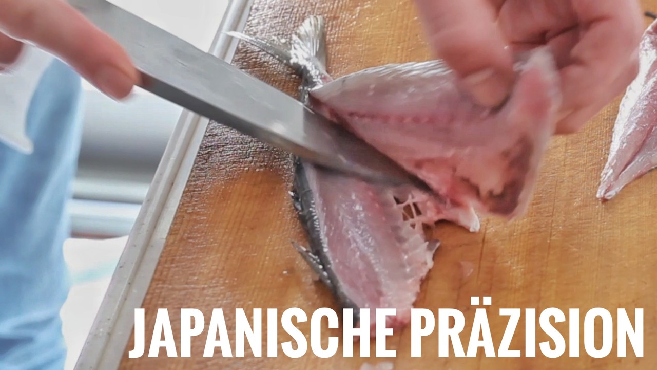 Aji (Stöcker) filetieren und Namero zubereiten | Schonende Technik & Omega-3-reicher Fisch