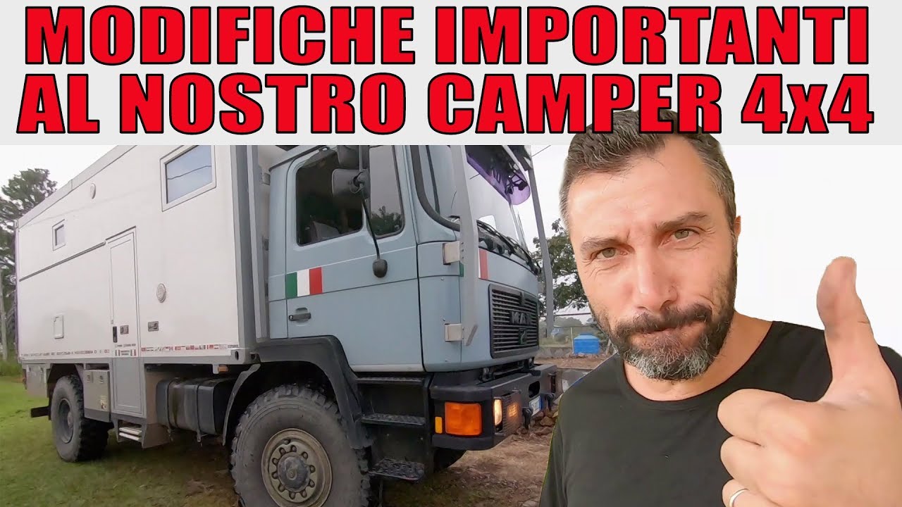 Modifiche importanti al nostro camper 4x4 | fai da te e giro del mondo