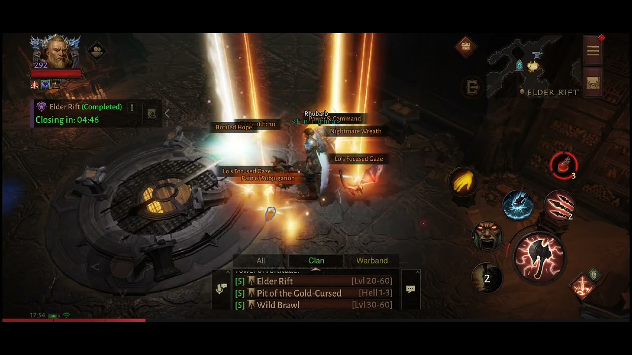 Diablo Immortal Elder Rift - 10Crest Run