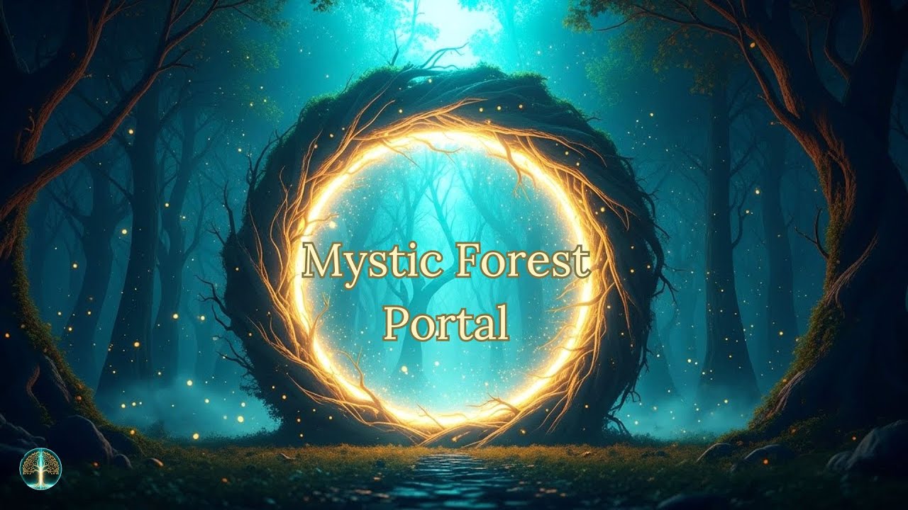 Mystic Forest Portal ✨Ambient Mystical Soundscape for Relaxation & Harmony