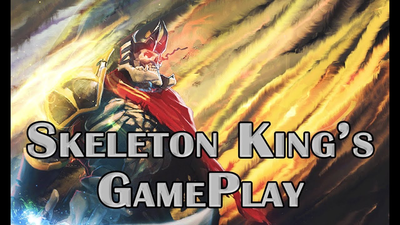 [Dota2Arabic] Live Gameplay with Skeleton King  قيم بلاي