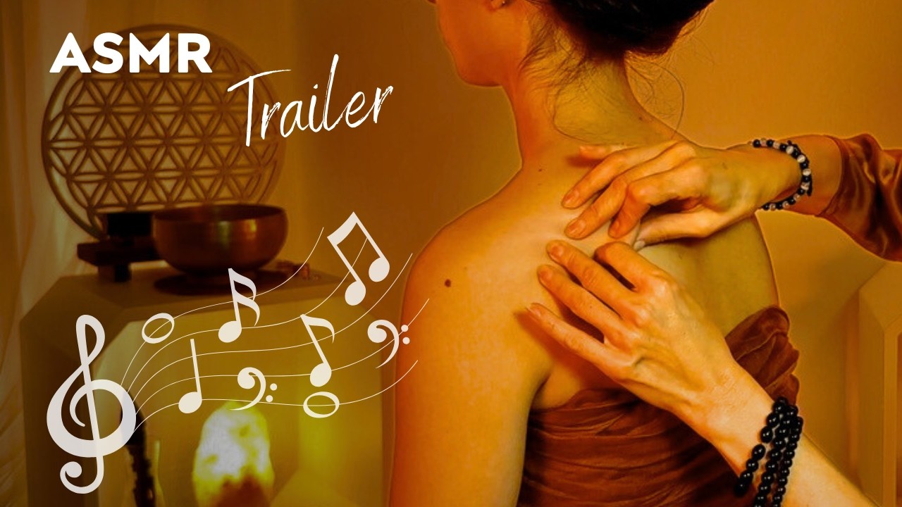 ASSAGGI di ASMR 🎬 Scollamento dei Tessuti sulla Schiena e Massaggio Burroso su Persona Reale TRAILER