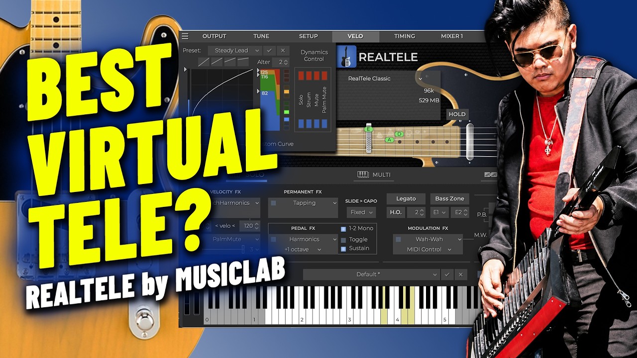 The Most Realistic Virtual Telecaster Yet? - MusicLab RealTele Review