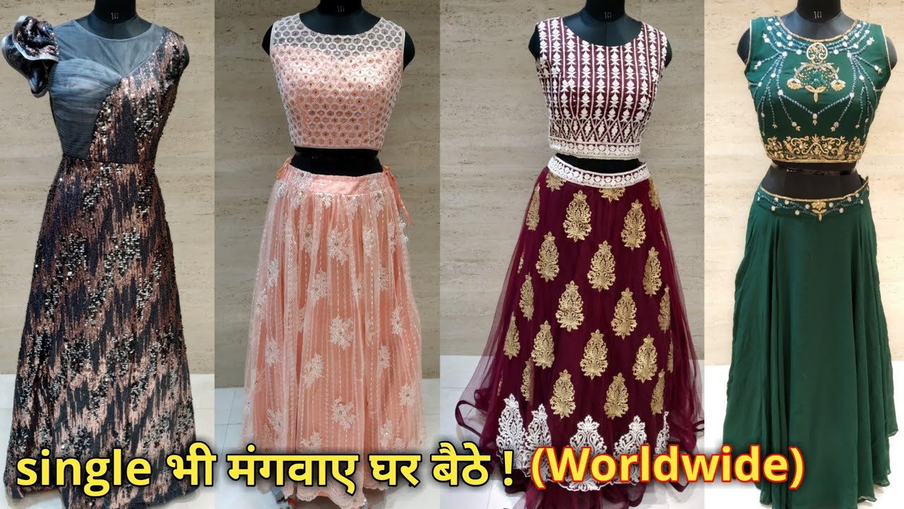 Jatin bhai, 5000 वाला FLAT SALE @ ₹1995 | latest Gown, Crop Top, Indo Western, Plazo, सरारे, गरारे
