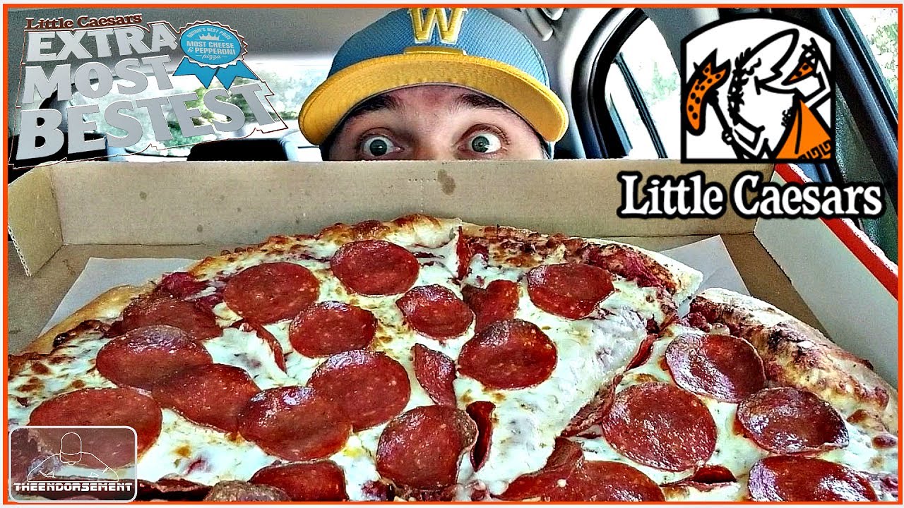 LITTLE CESARS® ЭКСТРА САМАЯ ЛУЧШАЯ ПИЦЦА ОБЗОР