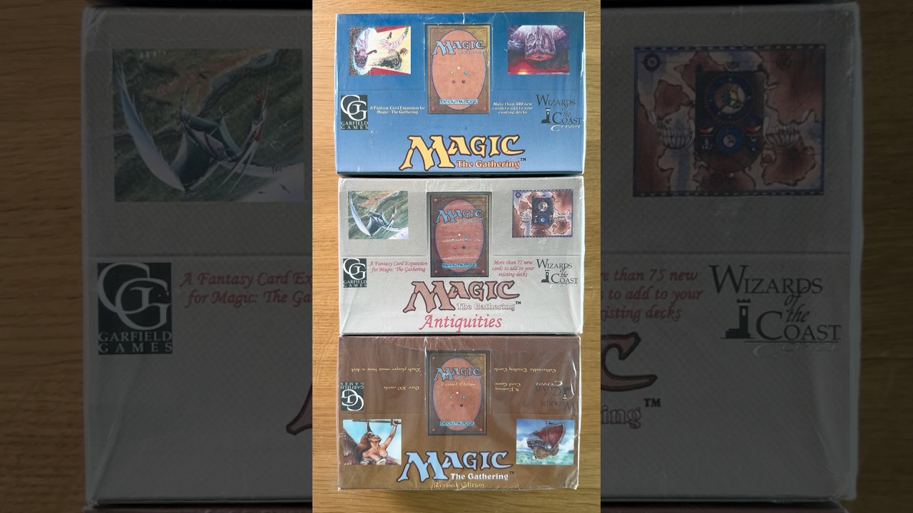 Современный опыт использования бустер-бокса MTG #mtg #boxopening