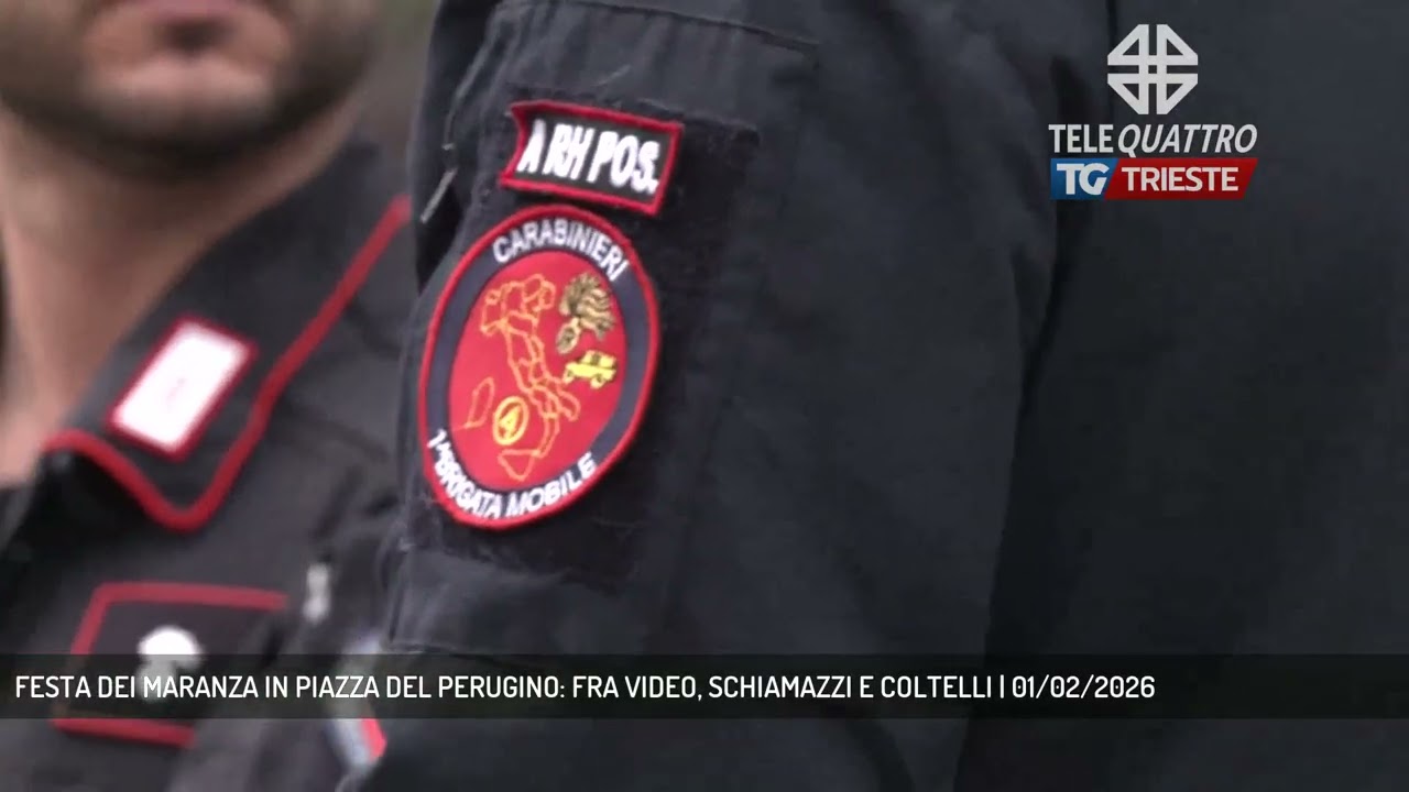FESTA DEI MARANZA IN PIAZZA DEL PERUGINO: FRA VIDEO, SCHIAMAZZI E COLTELLI | 01/02/2026