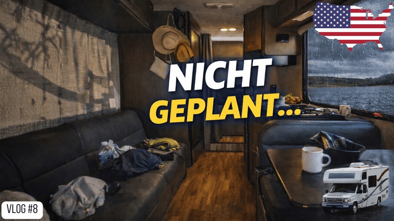 Regen, Roadtrip & Camper-Roomtour | Unser Tag im C30 bei Bear Lake