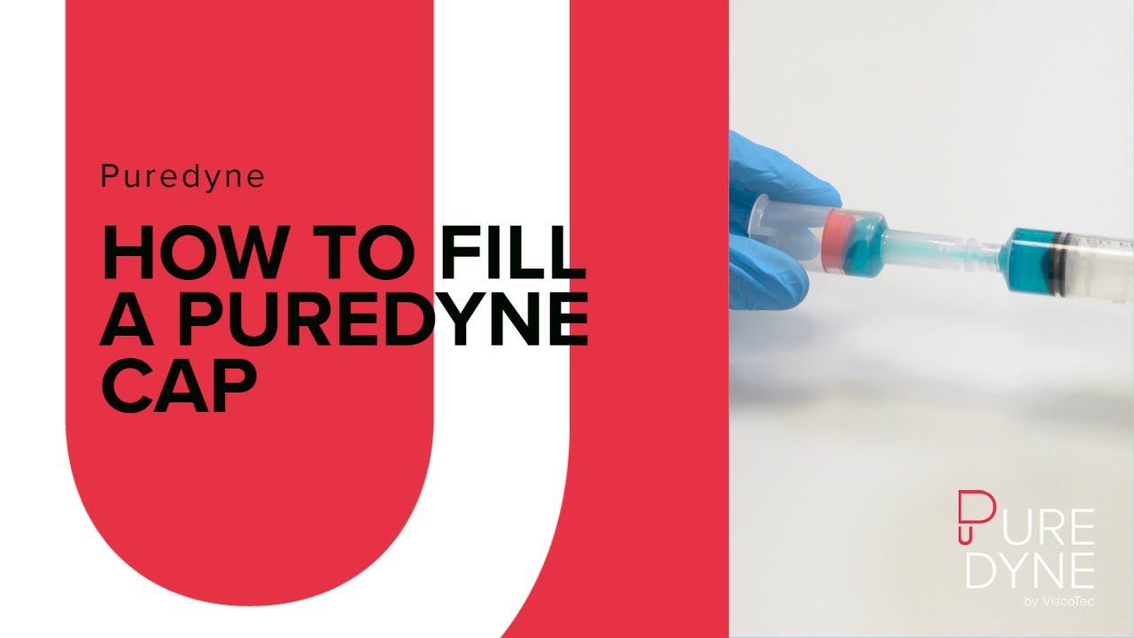 How To Fill A Puredyne Cap