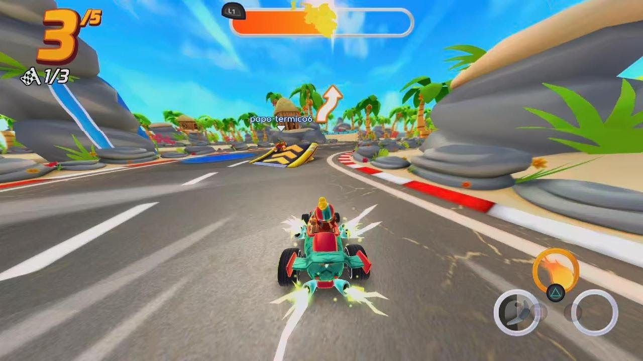 Jogando #StarlitKARTRacing