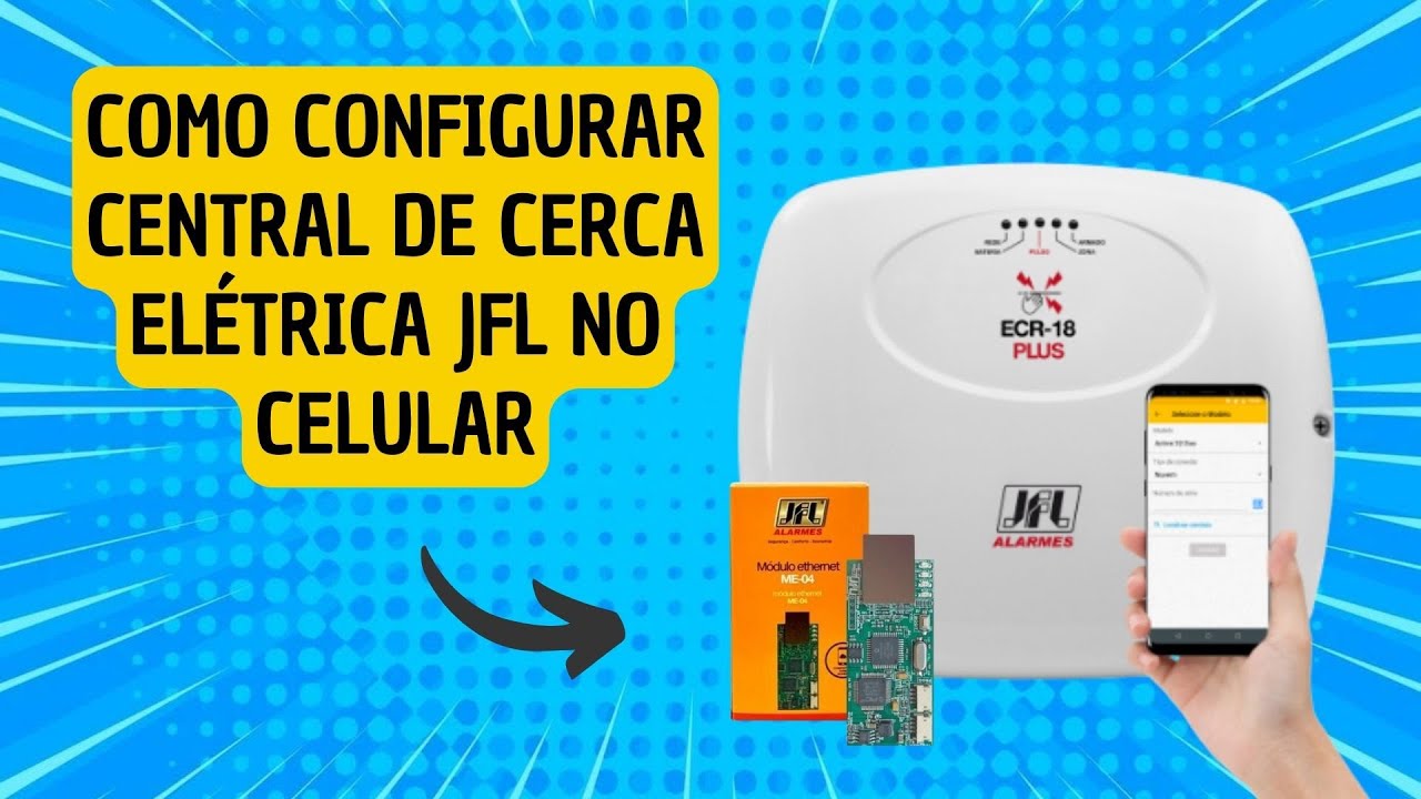 COMO CONFIGURAR CENTRAL DE CERCA ELÉTRICA NO CELULAR - Arma e desarma pelo aplicativo!