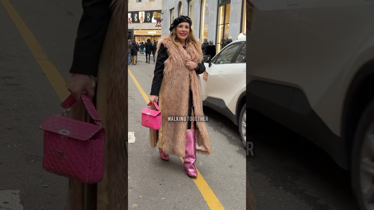 NEWEST WINTER FASHION TRENDS IN MILAN 🇮🇹  #milanstreetstyle #italianstreetstyle #streetfashion