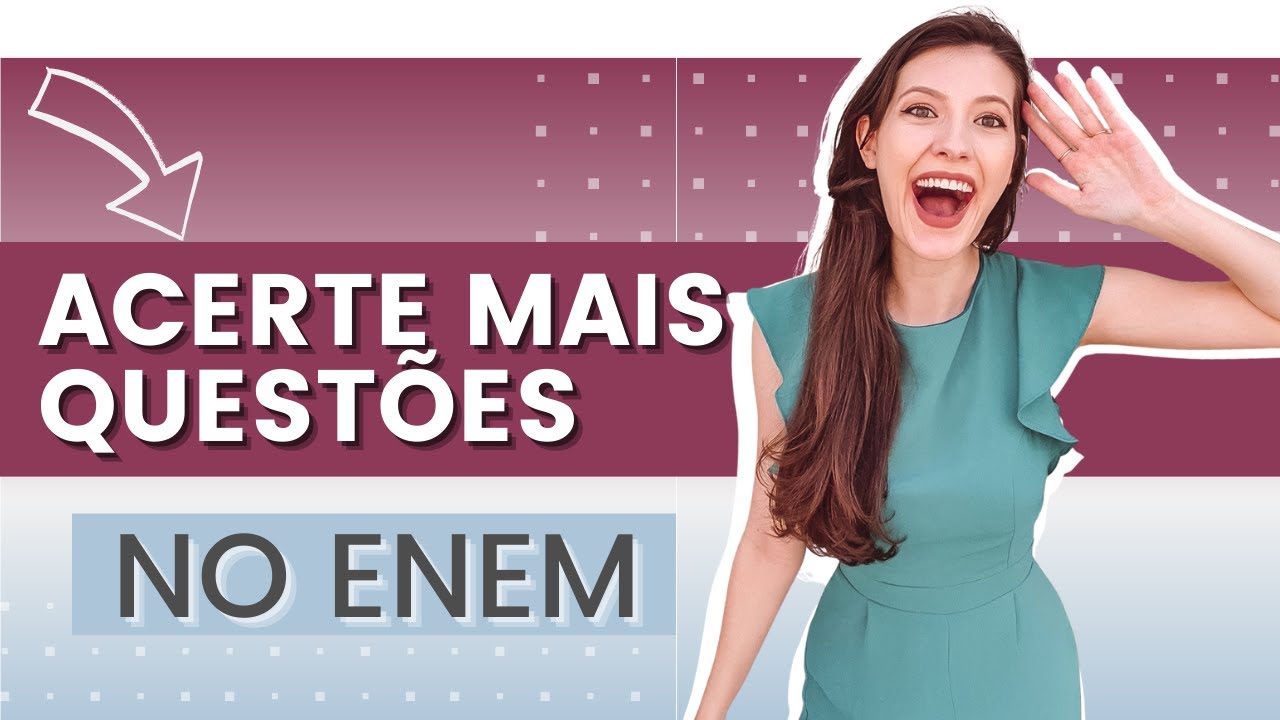 😱Como acertar mais questões no ENEM - Alternativas em dúvida | Sarah Schollmeier