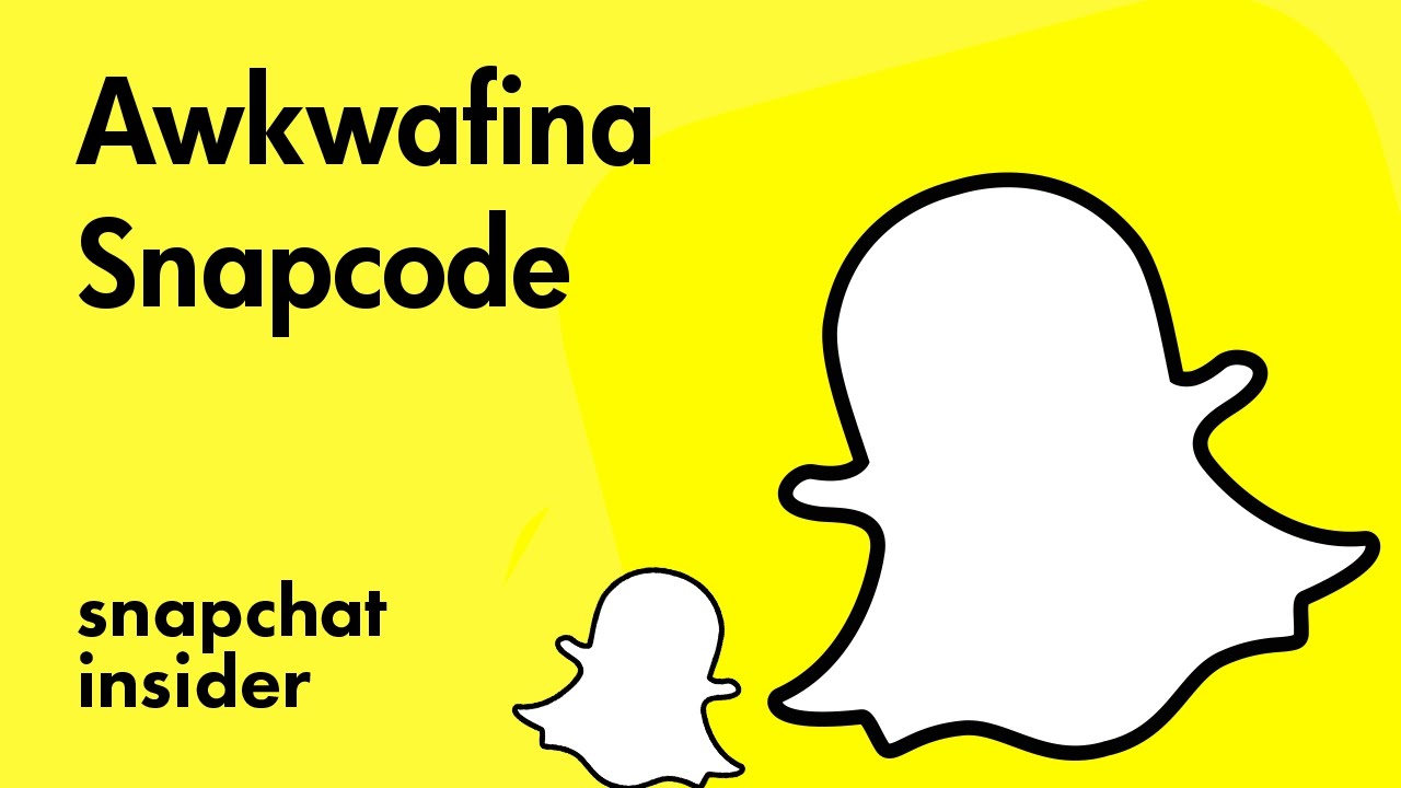 Awkwafina - Add with Snapchat Snapcode - dickpic333 - snapchat insider