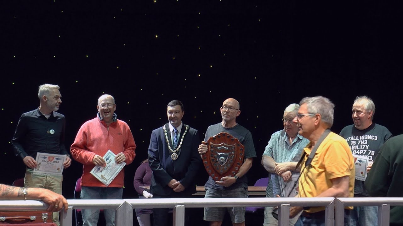 SkegEx Meccano Show 2025 - Presentation of the Issigonis Shield