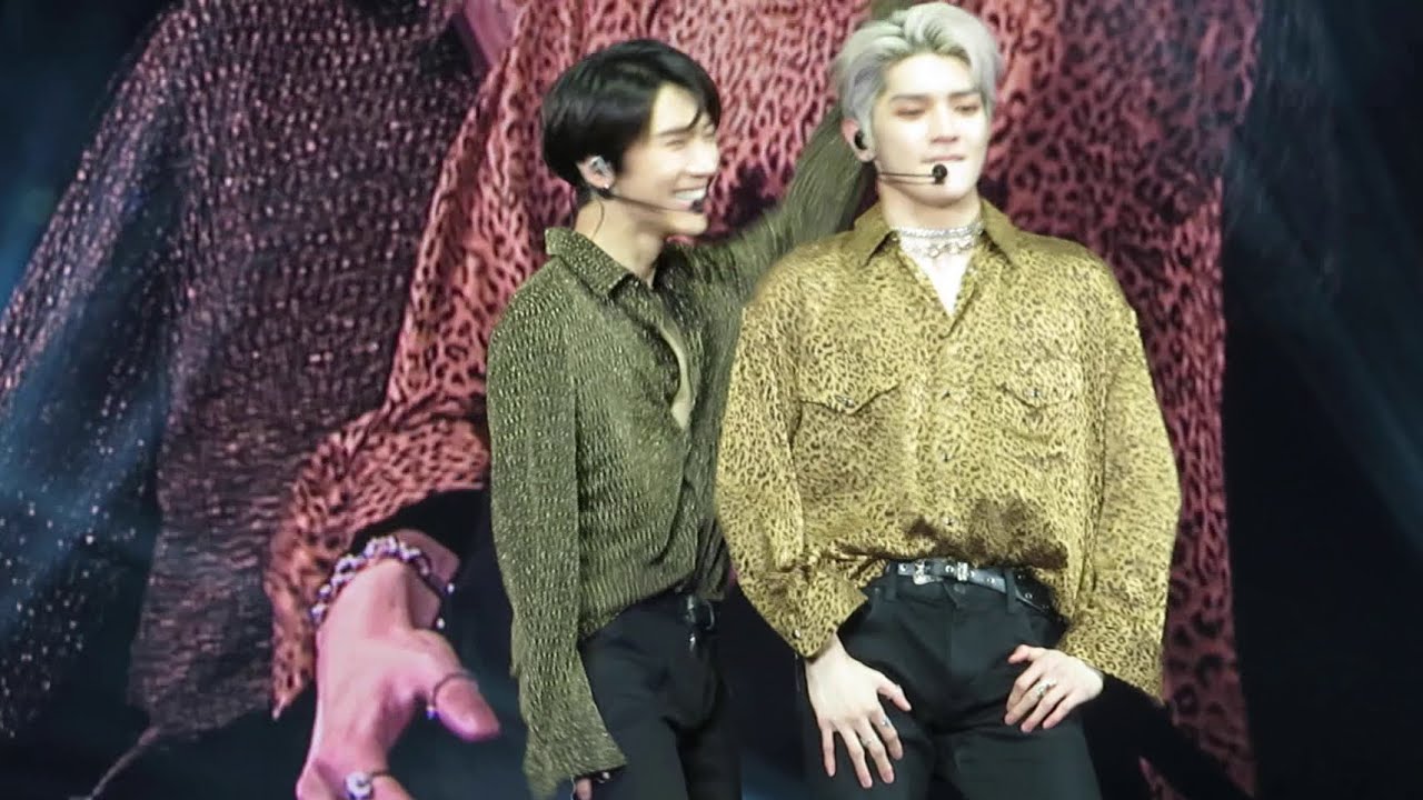 200226 SuperM TEN/TAEYONG - Baby Don't Stop (Paris France, We Are The Future Tour)