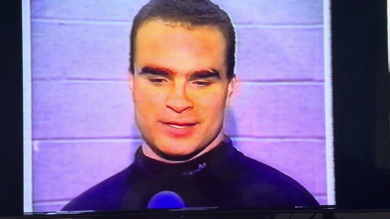 Jets-Rangers MSG pre-game interviews 92-93