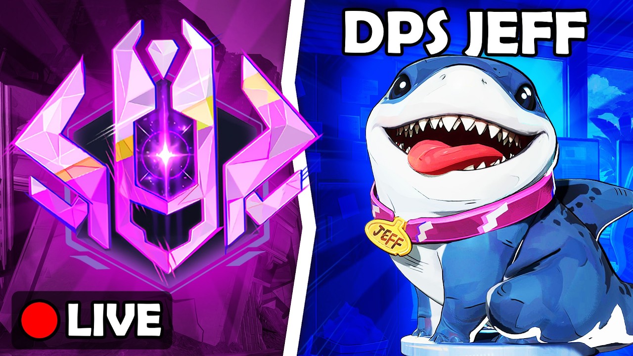 DPS JEFF 🦈 PUSHING #1 WITH BROKEN TECH - Marvel Rivals
