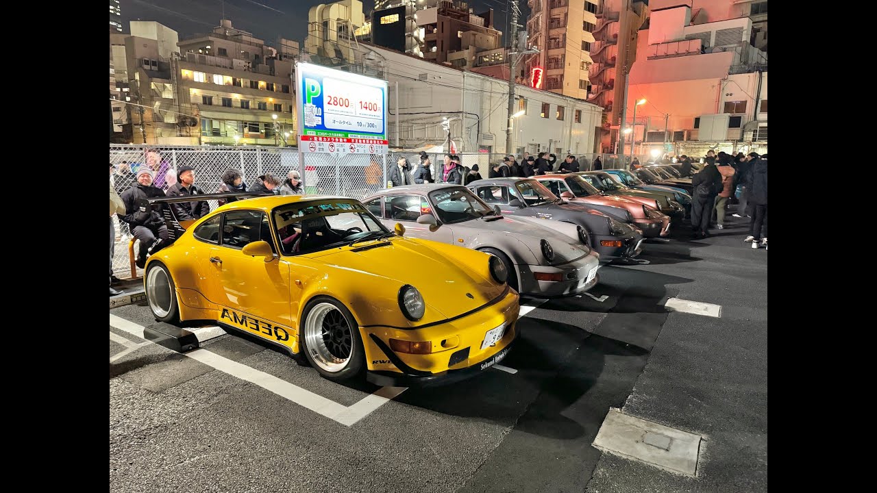 RWB New Year's Meet 2024 - over 30 cars!