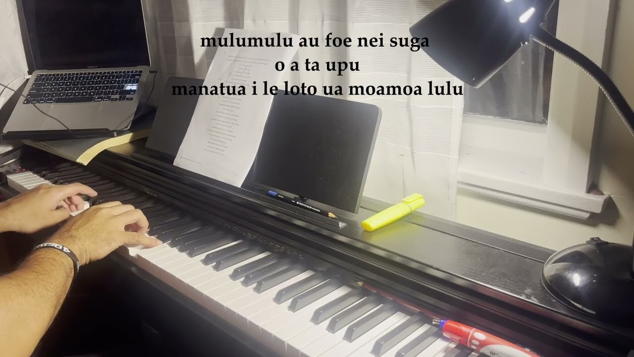 E Oso A'e Pea Le La: Piano Cover by Amosa Lene