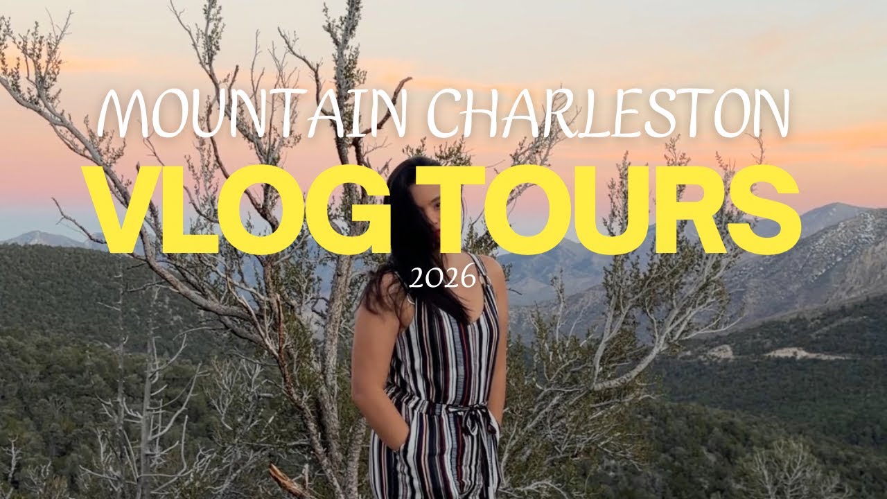 Nos metimos en la montaña de noche 😳⛰️| Mt. Charleston Las Vegas #vlog #mountaincharleston #lasvegas