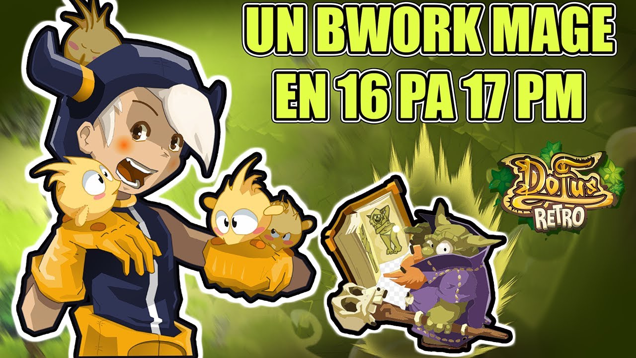 Un Bwork Mage Booster aux hormones - Dofus Rétro PVP