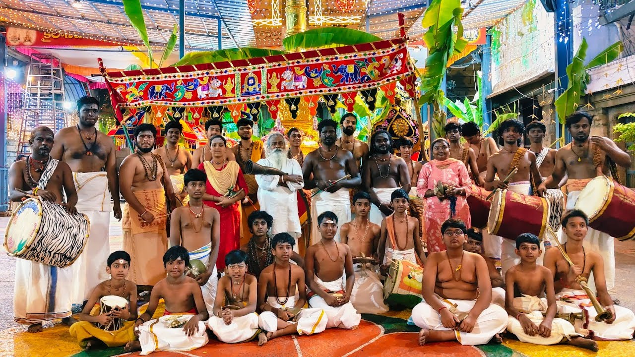 திருக்காளஹஸ்தி சுவாமி திரு வீதி உல#கயிலாய வாத்தியம் 