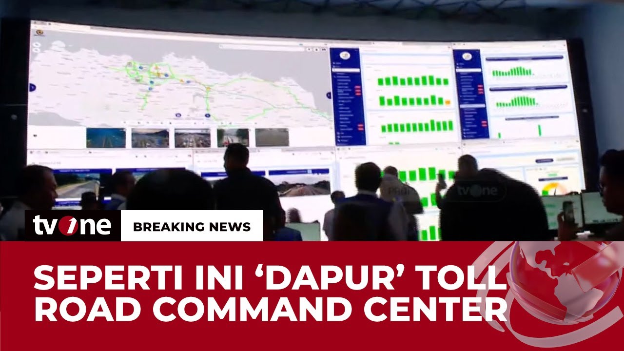 Menko AHY dan Menhub Sambangi Jasamarga Tollroad Command Center | Breaking News tvOne