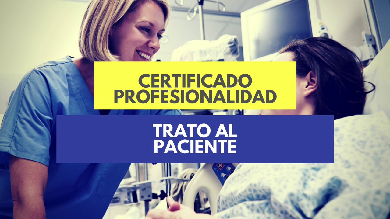 Certificado Profesionalidad de Atención Sociosanitaria a Personas Dependientes