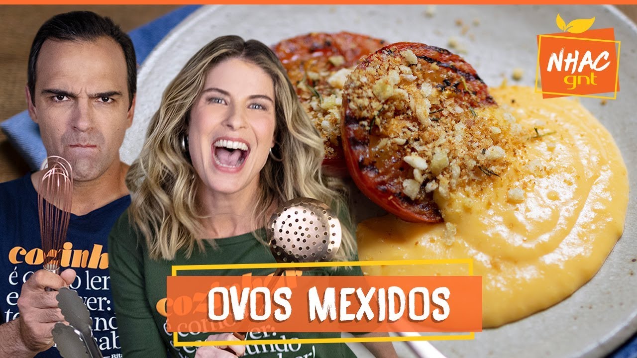 Ovos mexidos: Rita e Tadeu Schmidt ensinam prato com cogumelo e tomate | Rita Lobo | Cozinha Prática