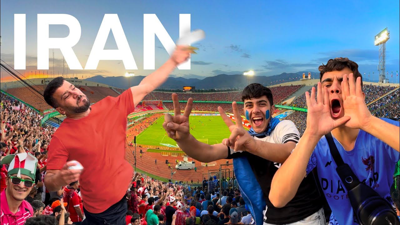 Tehran Derby at Azadi Stadium |  🤯😱 دربی و حاشیه های قبل از بازی در استادیوم آزادی 🔴 🔵